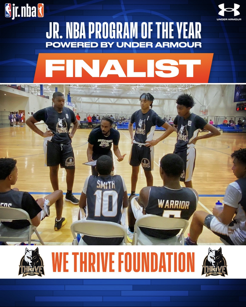 Jr. NBA Program of the Year Finalist — We Thrive Foundation, powered by Under Armour